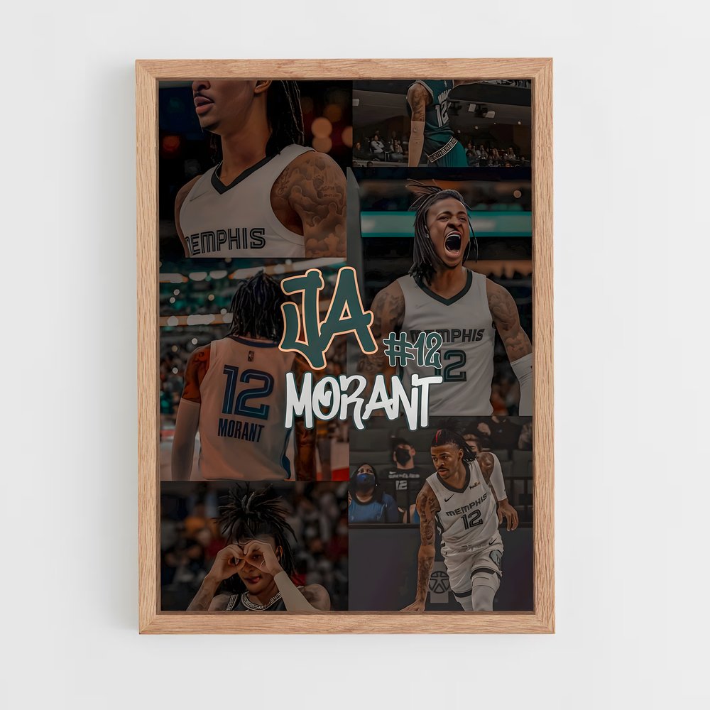 Poster Team Ja Morant – affiche Basketball (vue 4)